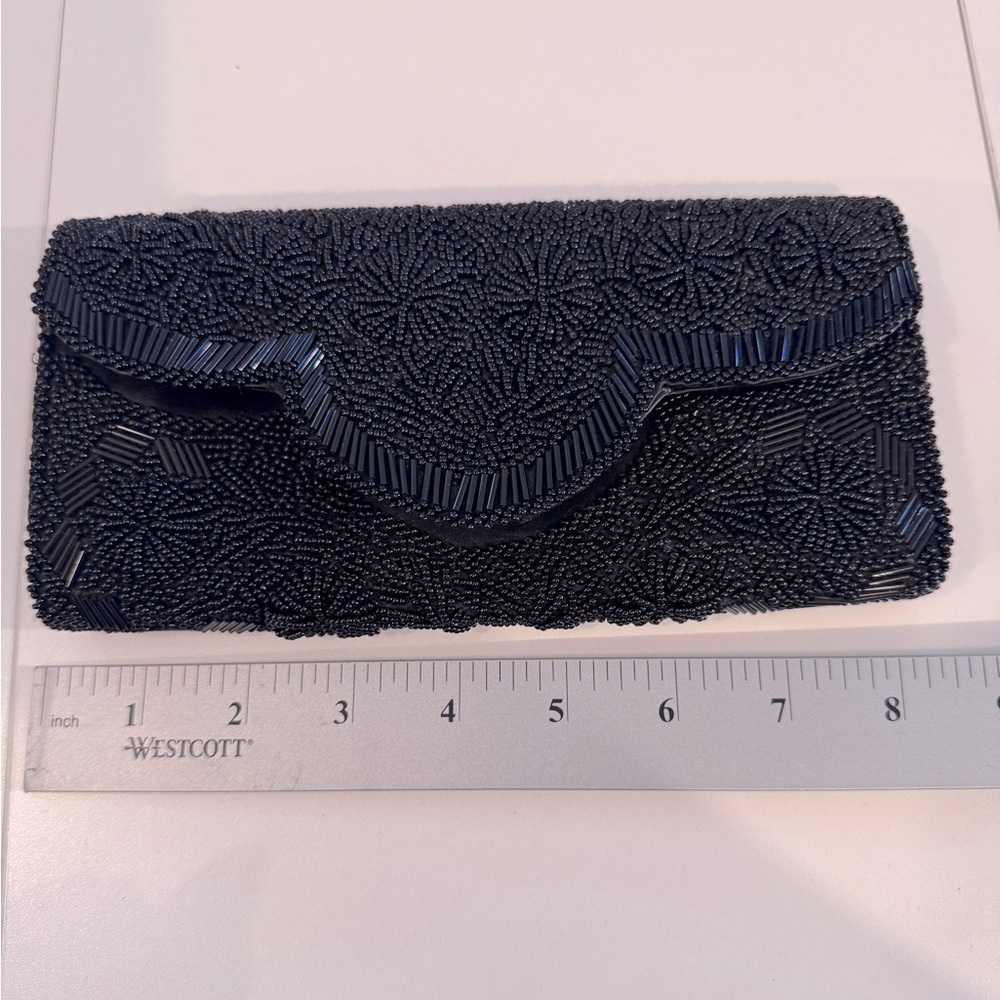 Vintage Beaded Clutch Purse - Picture 6 of 6